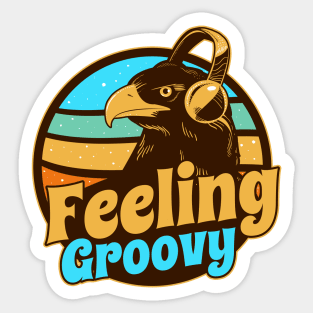 Feeling Groovy Sticker